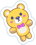 Sticker of Teddy Plush