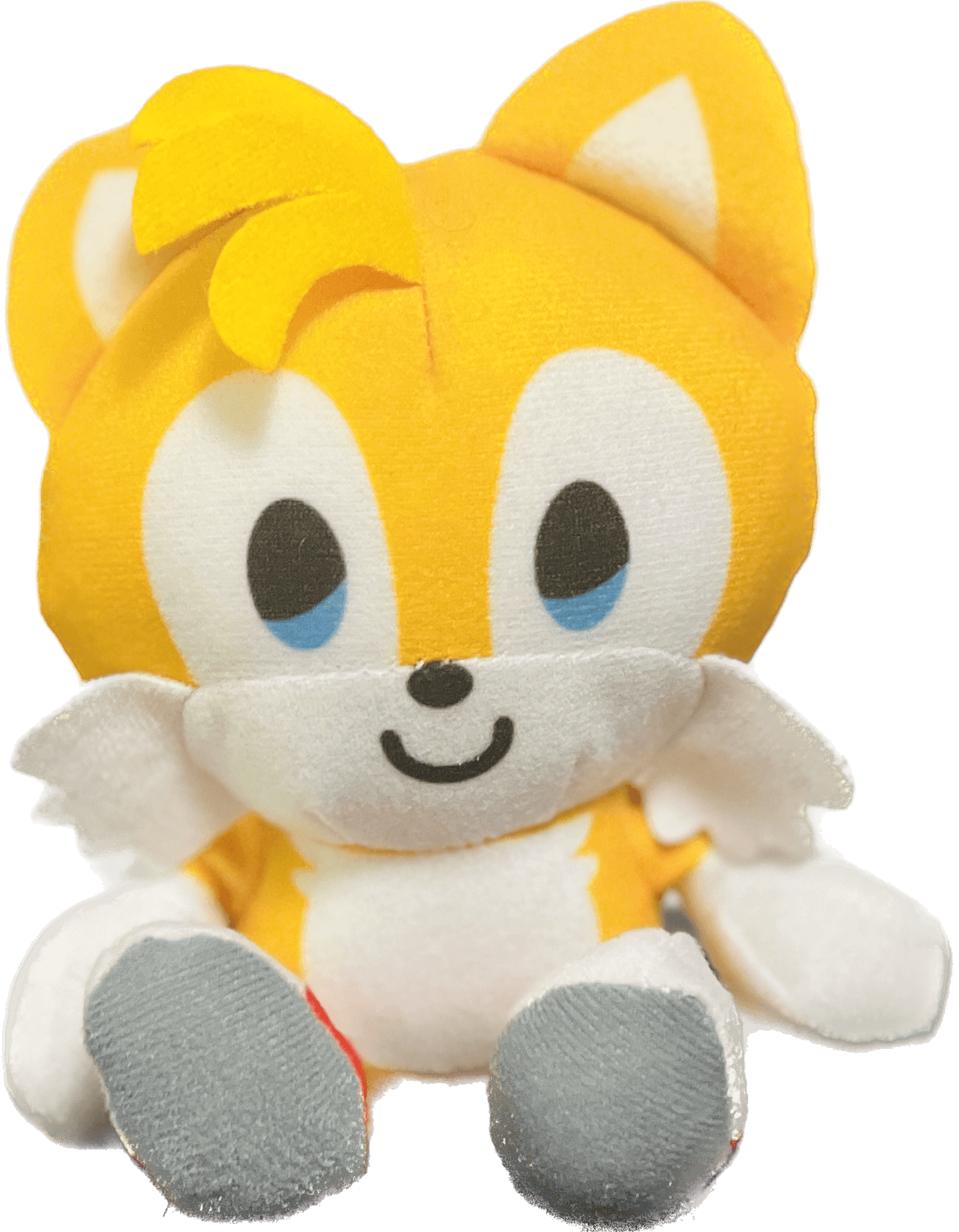 A plushie of Tails from the Sonic the Hedgehog series!